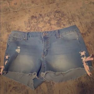 Jean shorts